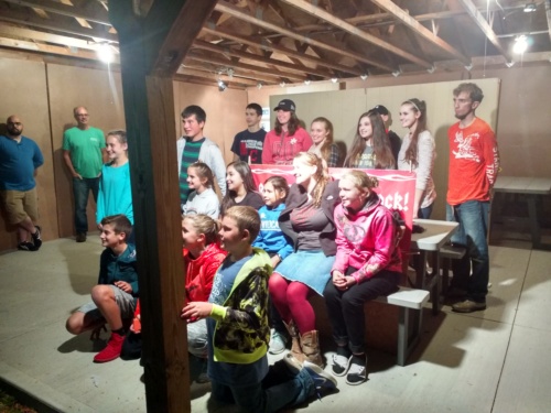 Youth Group attending "To Hell and Back" special event at the Grace Chapel Community Church in Westerville, OH - 10/21/2017